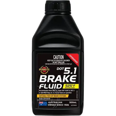 Penrite Dot 5.1 Brake Fluid 500Ml - Dot510005 1