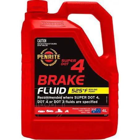 Penrite Super Dot 4 Brake Fluid 4L - Bf004 1