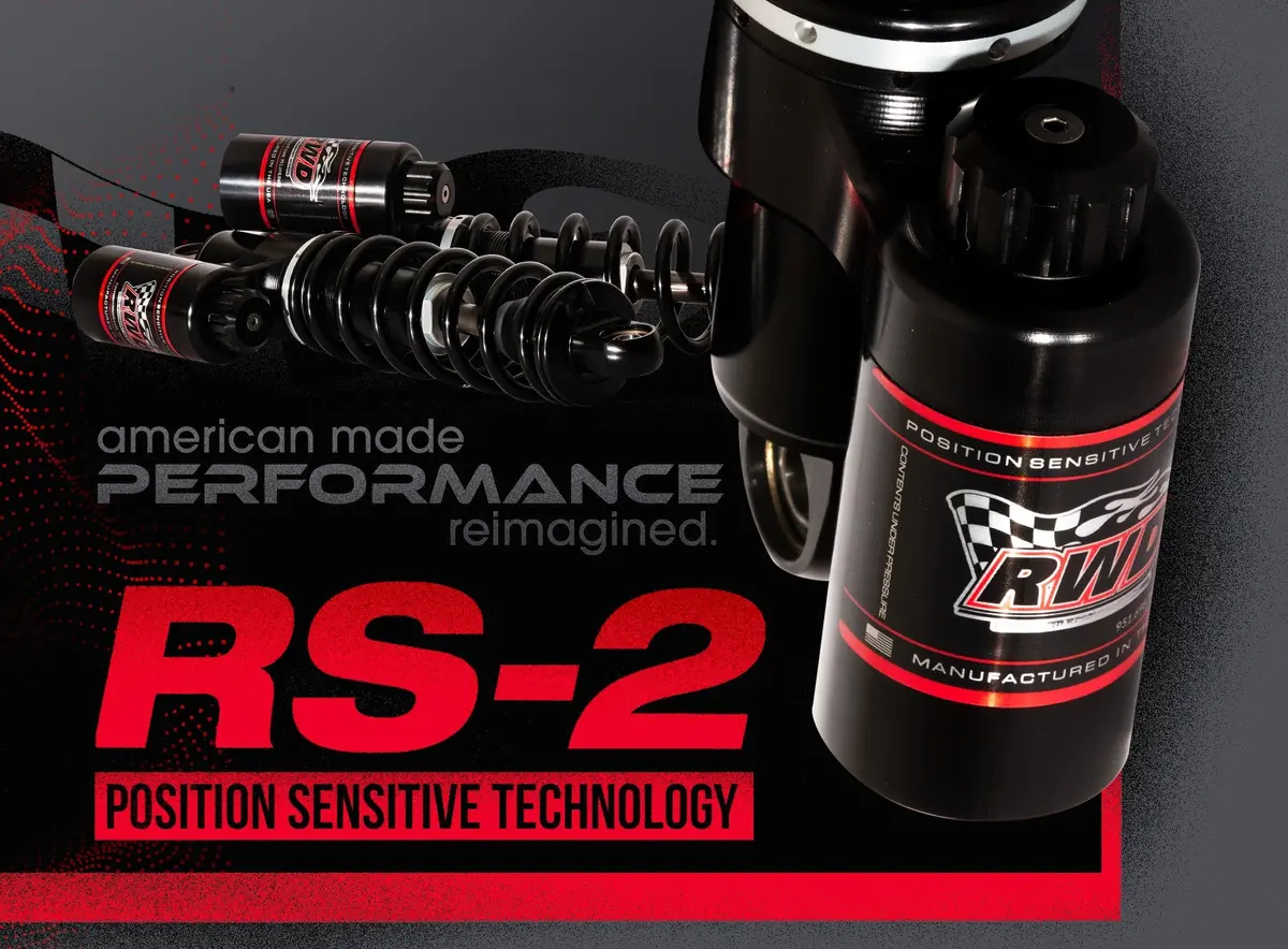 Rwd Rs-2 Rear Shock Absorber For 1999 - 2025 Harley Davidson Touring Models 6
