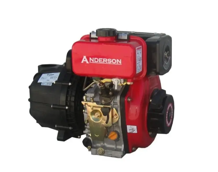 2" Anderson Powered Poly Pump Viton 1