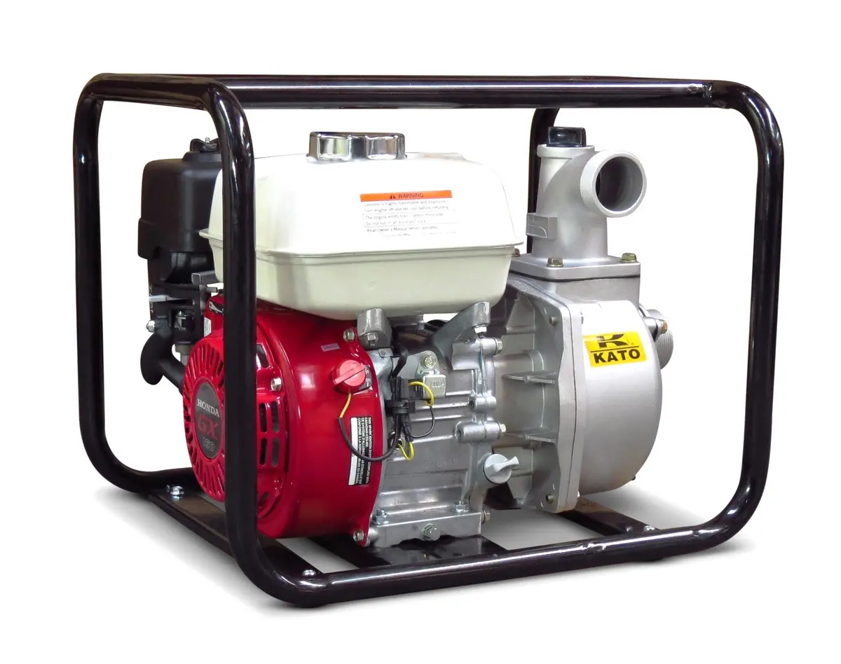 2" Kato Honda Powered Semi Trash Water Pump 1