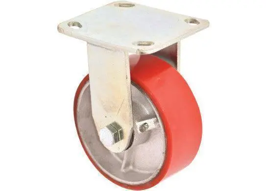 125Mm Fixed Castor Polyurethane Wll 250Kg 1