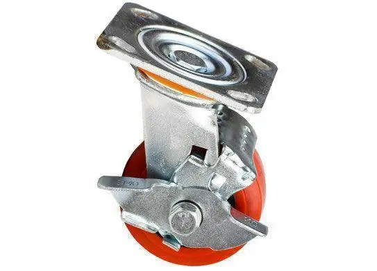 75Mm Swivel Brake Castor Polyurethane Wll 100Kg 1