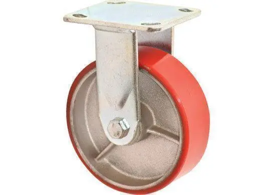 150Mm Fixed Castor Polyurethane Wll 300Kg 1