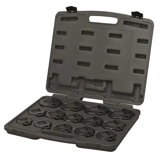 Toledo 301465 Crowfoot Wrench Set Metric 1/2Dr 1