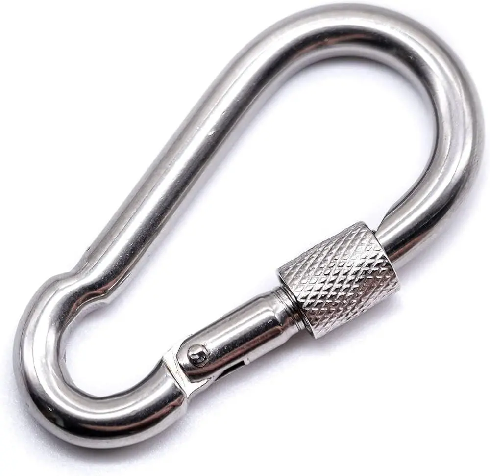Spring Hook W/ Nut M8 Gr316 St/St 1