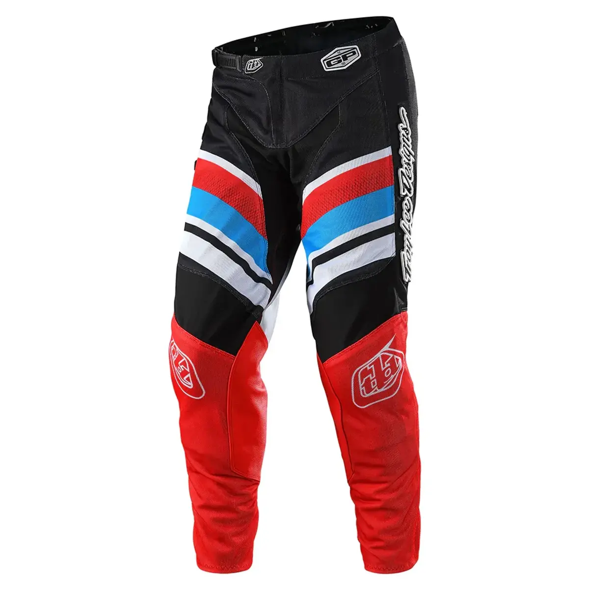 Troy Lee Designs Gp Air Moto Pants - Warped Red/Black 1
