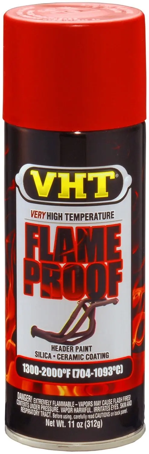 Vht Flameproof Paint Flat Red 325Ml - Sp109 1