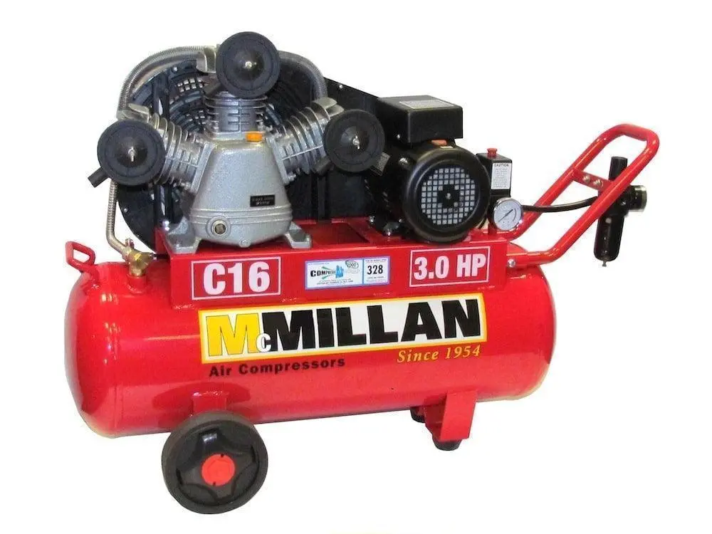 Compressor 16Cfm 3Hp 58Ltr C16 15Amp 1