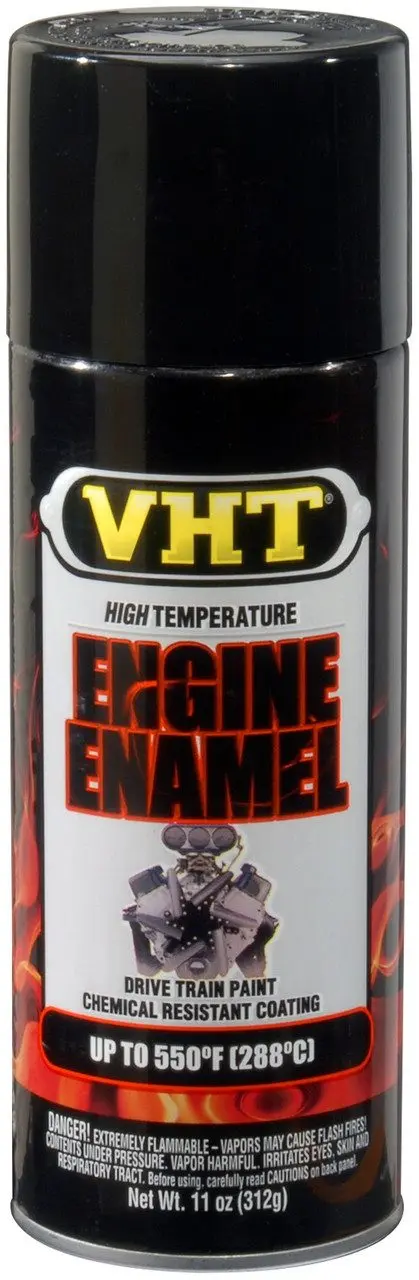 Vht Engine Enamel Paint Gloss Black 312G - Sp124 1