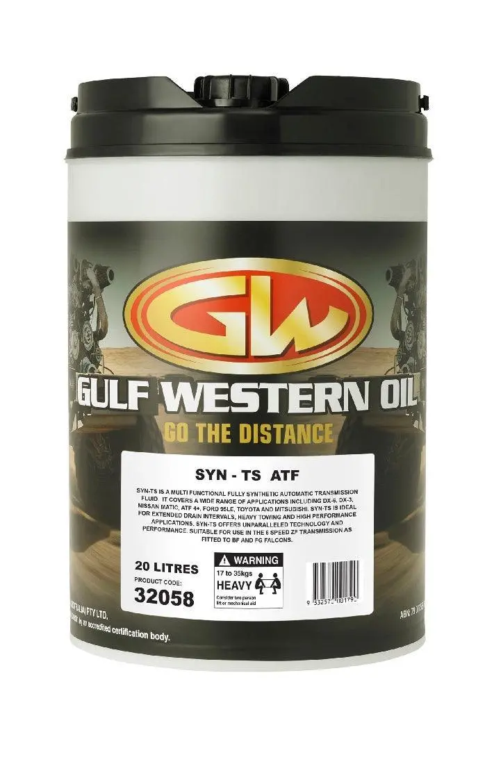 30458 Transmission Fluid 4L Syn-Ts 1