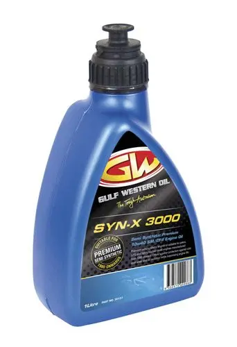 Gulf Western Syn-X 3000 10W40 Engine Oil 30137 1