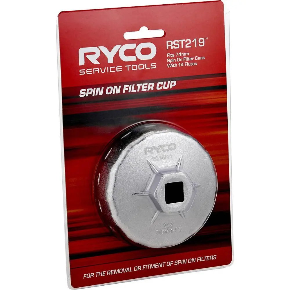 Ryco Spin On Oil Filter Removal Cup - Rst219 1