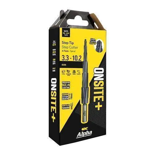 Onsite+ Step Tip Step Cutter 3.3-10.2Mm 1