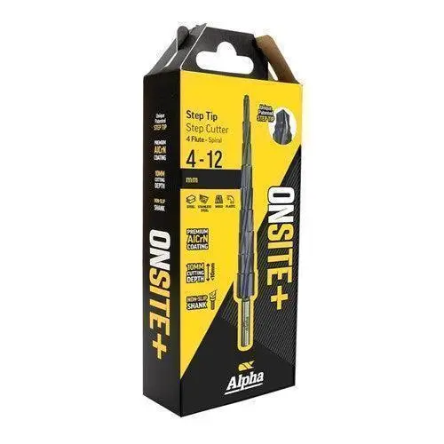 Onsite+ Step Tip Step Cutter 4-12Mm 1