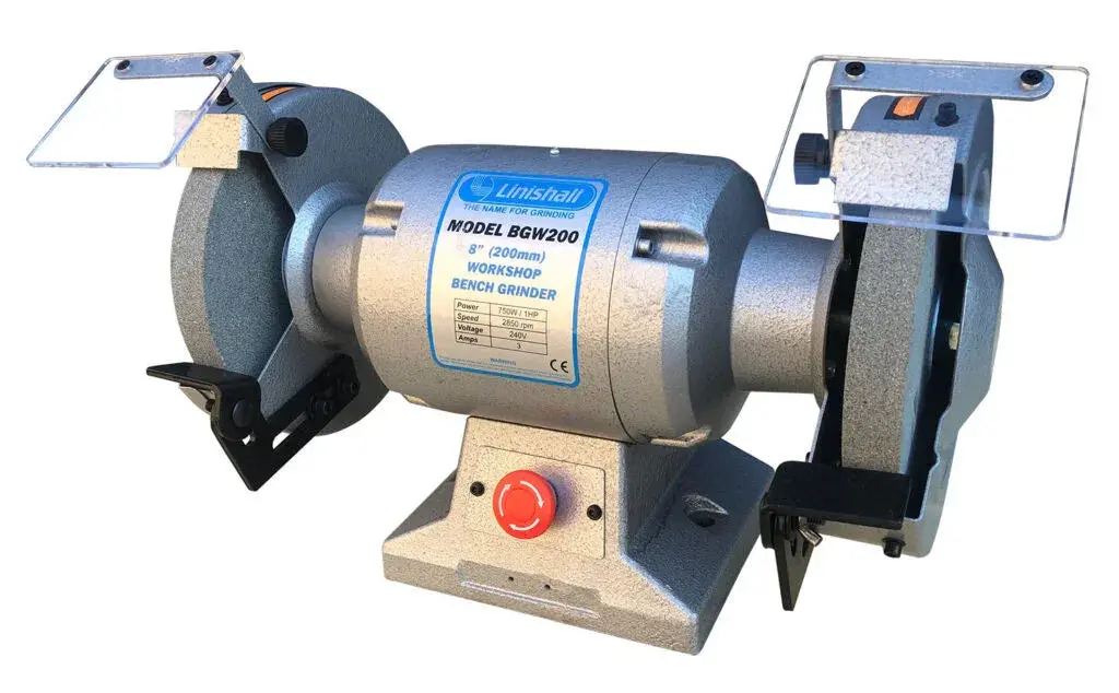 Linishall Workshop Bench Grinder 200Mm/8In 1