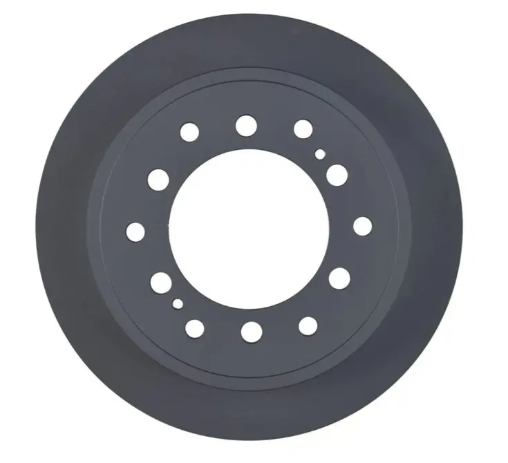 Rda Brakes Slotted & Dimpled Disc Brake Rotor Pair Rda8082d Toyota Landcruiser 1