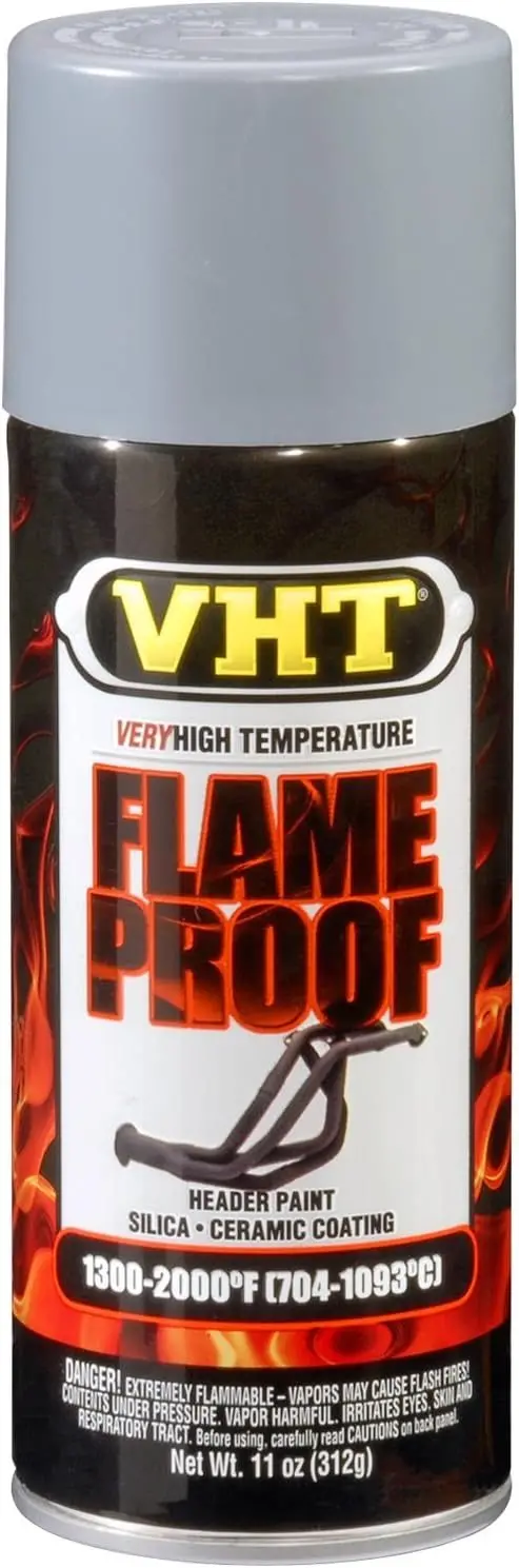 Vht Flameproof Coating Flat Grey Primer Can - Sp100 Sp100a 2