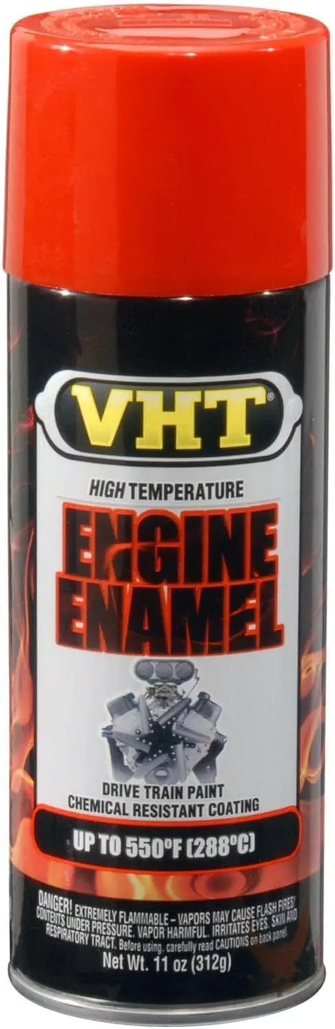 Vht Engine Enamel Paint Universal Chevy Orange 312G - Sp123 1