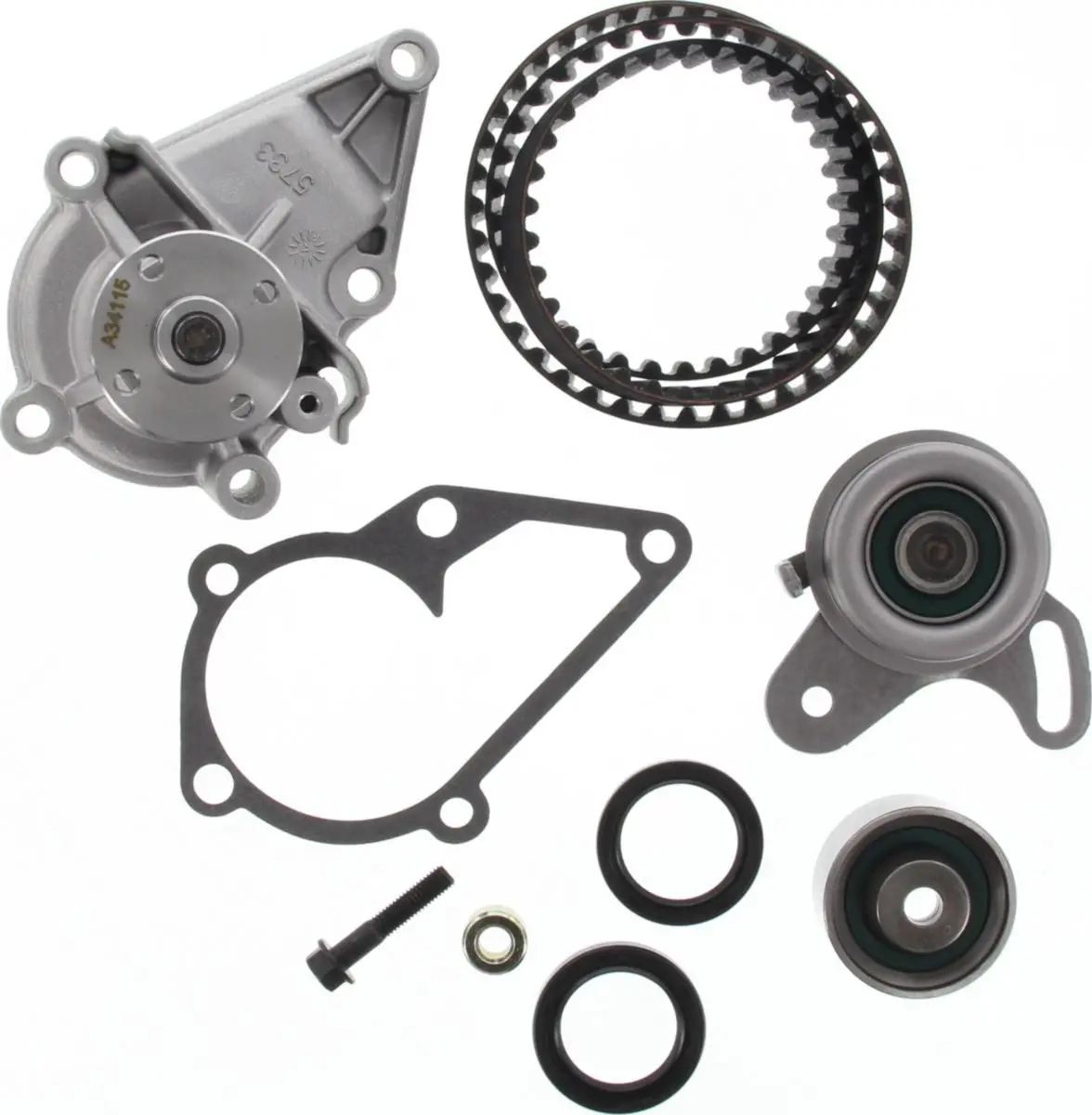 Timing Kit Inc Water Pump Nttkwp282 Tckwp282 Suits Hyundai Accent Elantra Kia Rio 1