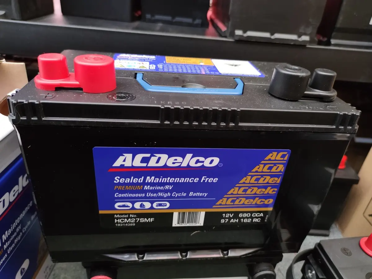 Acdelco Hcm27smf Marine Dual-Purpose Battery - 680Cca 97Ah 1