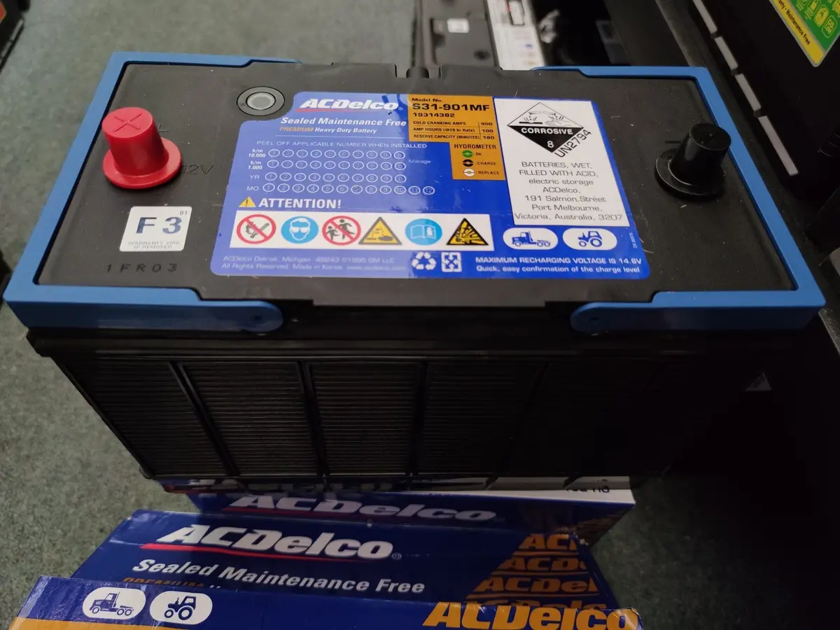 Acdelco S31901mf Mf31-900 Heavy Duty Battery - 900Cca 100Ah 1