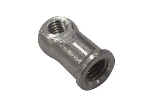 Small Column Stop-Pedal - White Galvanized 1