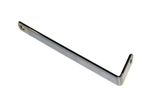 Upper Bracket For Delfino Front Panel - Chromed 1