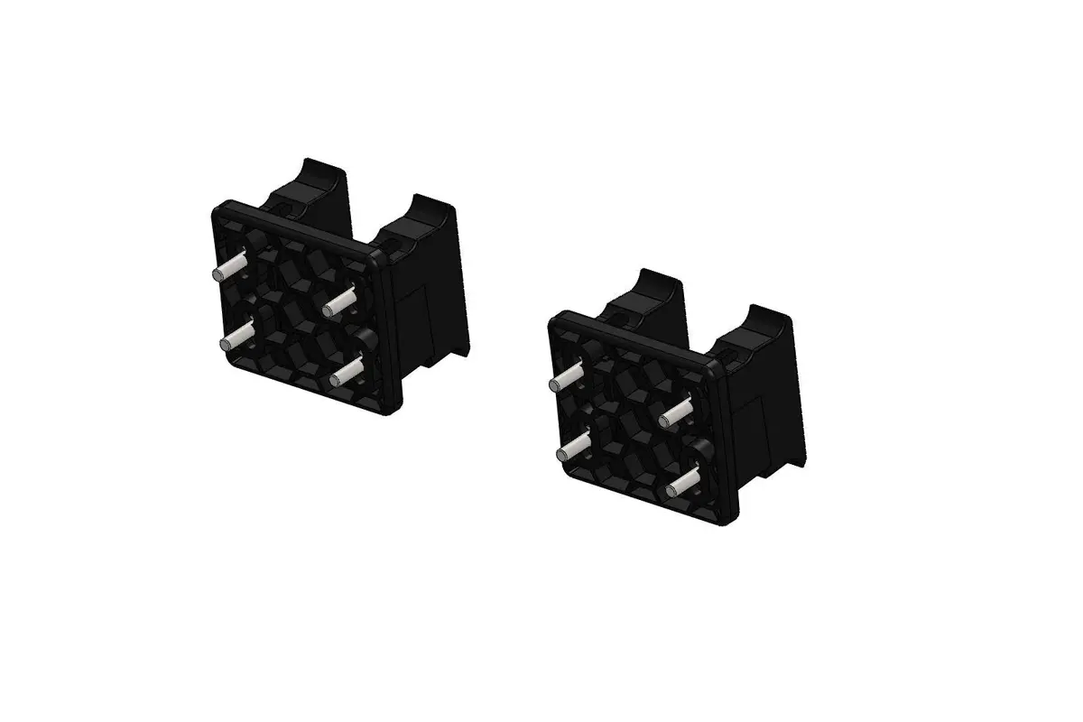 Push Back Bumper Brackets Kit 1