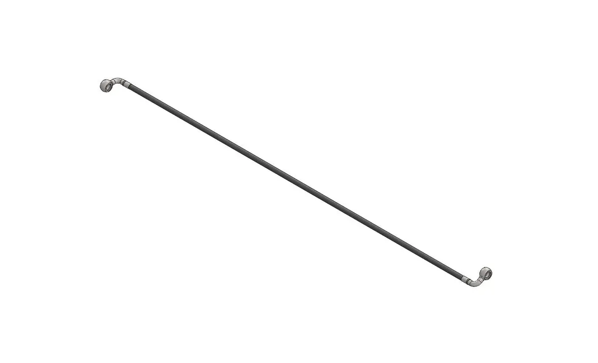 Ap-Race 06 Rear Brake Pipe - Naked 1