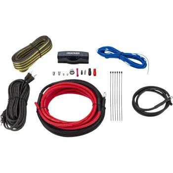 Kicker - Amplifier Install Kit 8-Gauge Wire 1