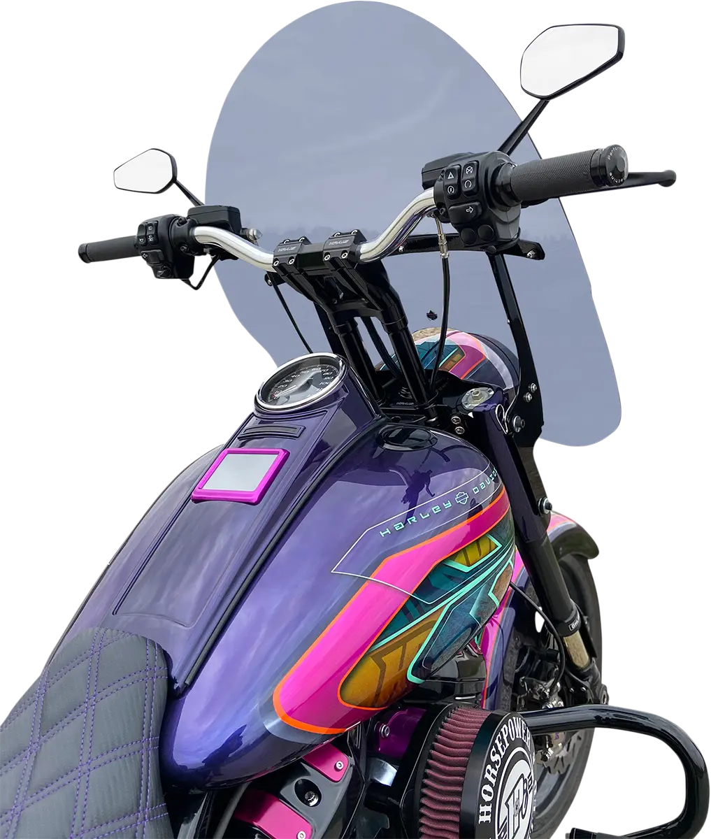 Klock Werks Billboard Windshield - 17-1/2" - Dark Smoke Kww-02-0602 1