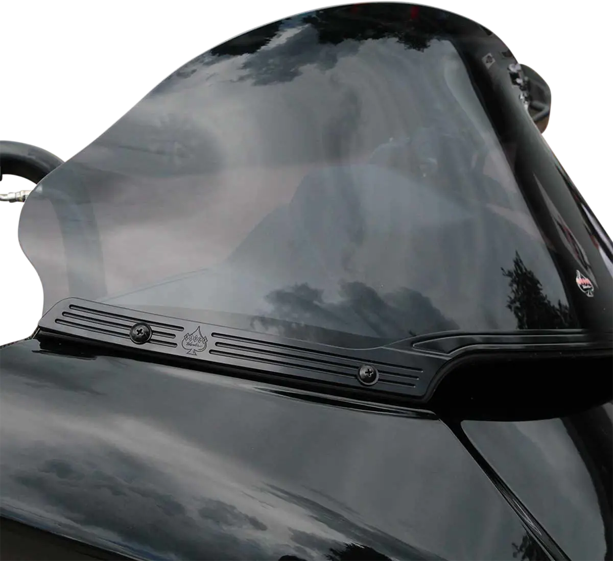 Klock Werks Windshield Trim - Kerf - Blacked Out Kww-01-0582 1