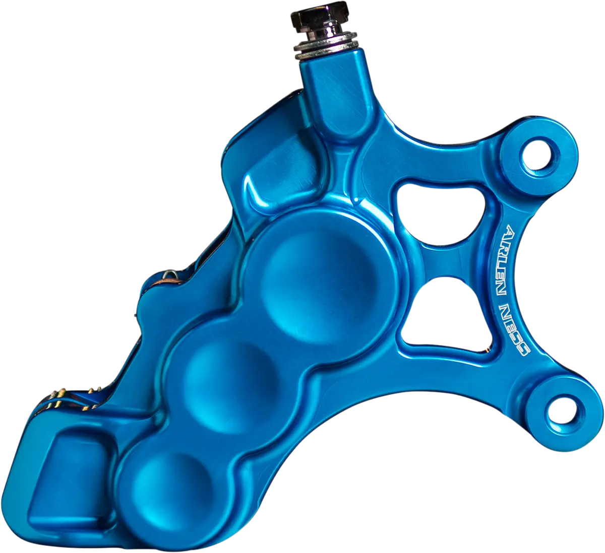 Arlen Ness 6-Piston Caliper - 11.8" - Blue 02-227 Front Right 2