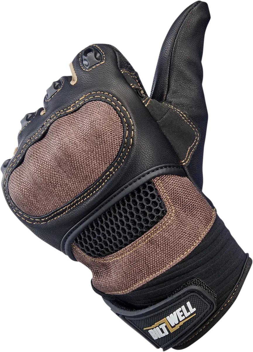 Biltwell Bridgeport Gloves - Chocolate 1