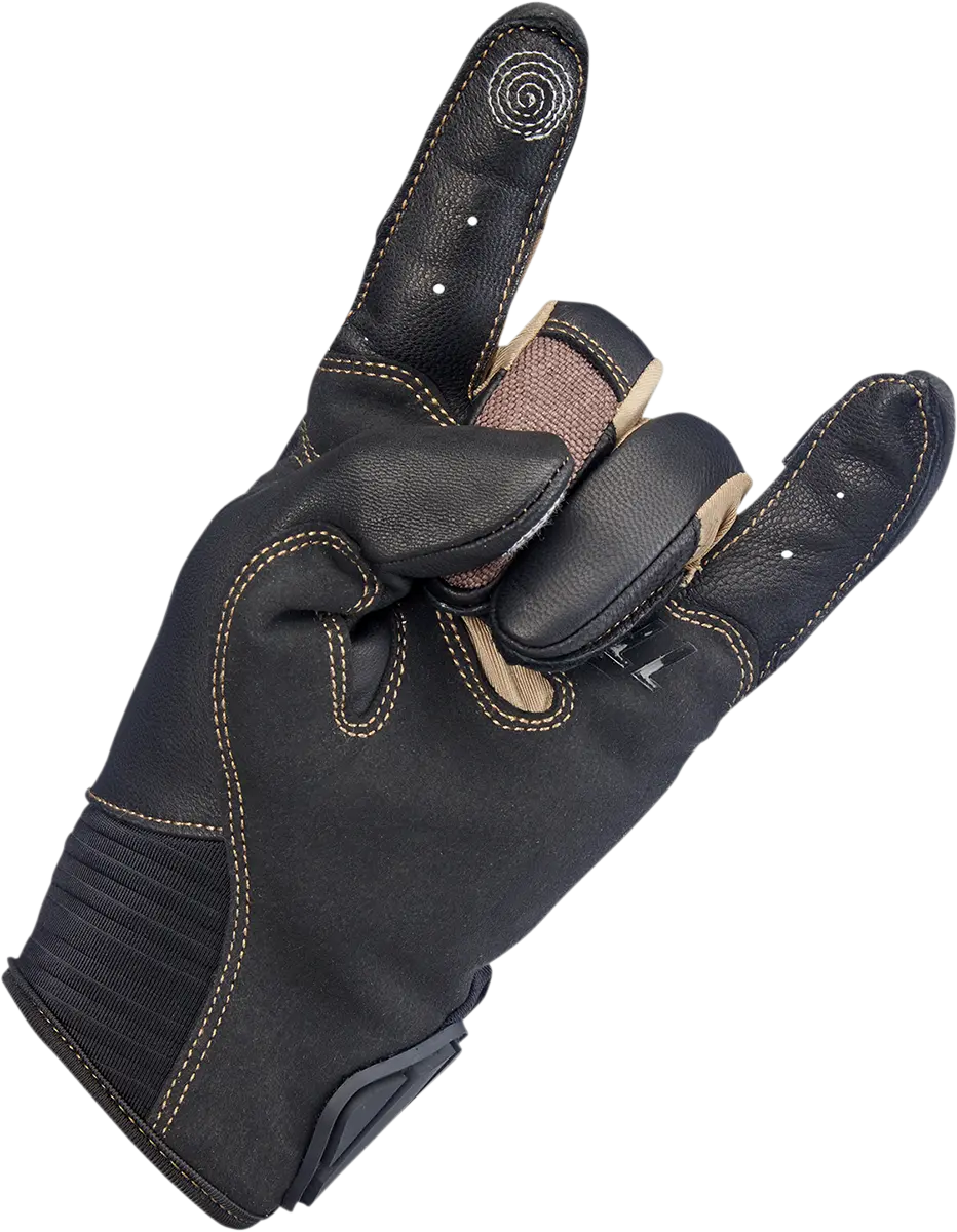 Biltwell Bridgeport Gloves - Chocolate 2