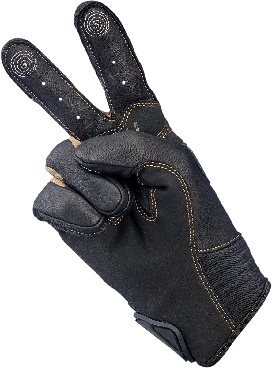 Biltwell Bridgeport Gloves - Chocolate 4