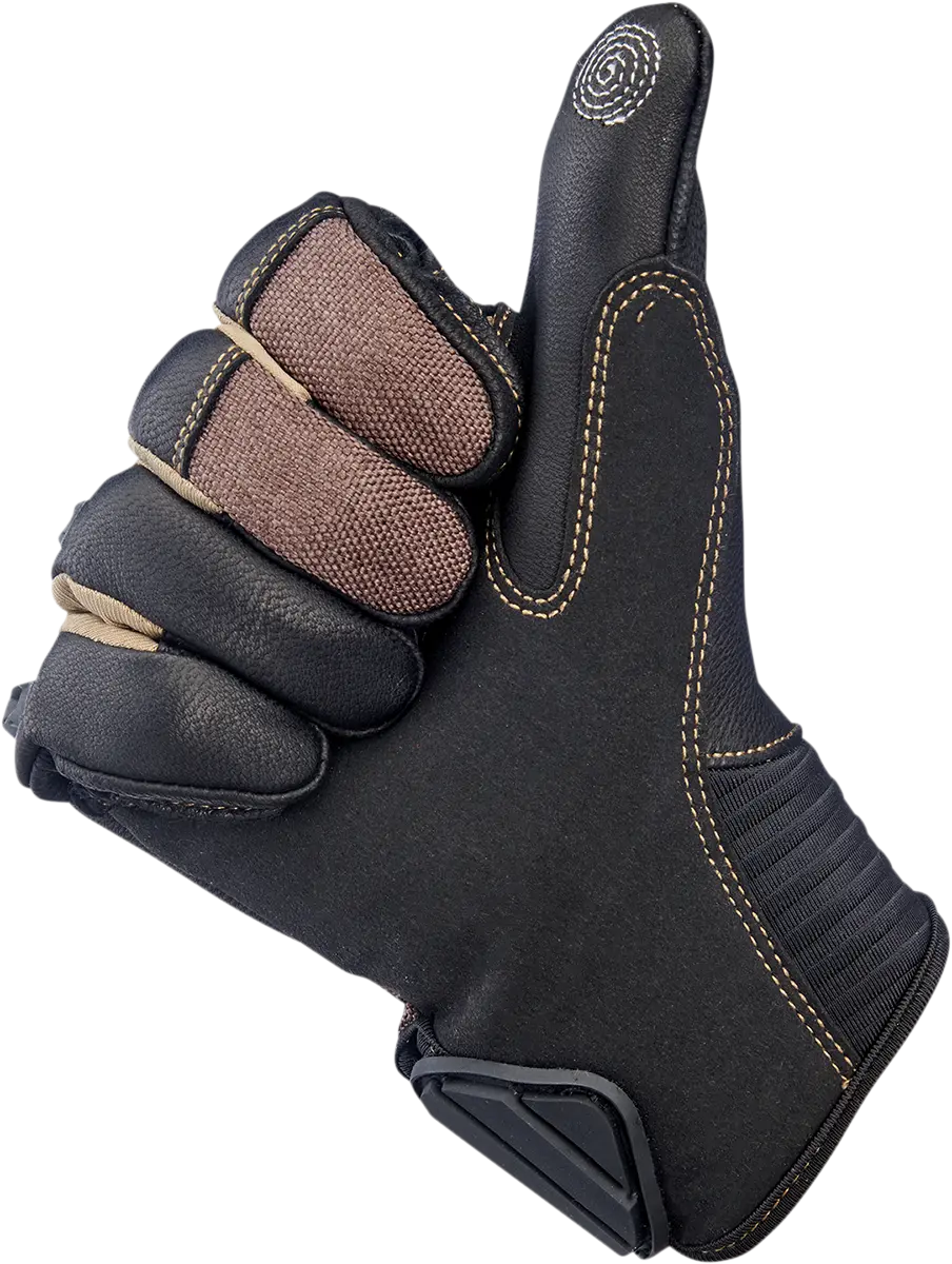 Biltwell Bridgeport Gloves - Chocolate 5