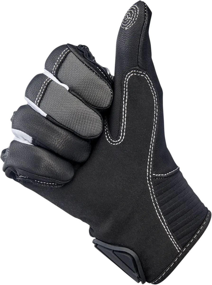 Biltwell Bridgeport Gloves - Gray 4