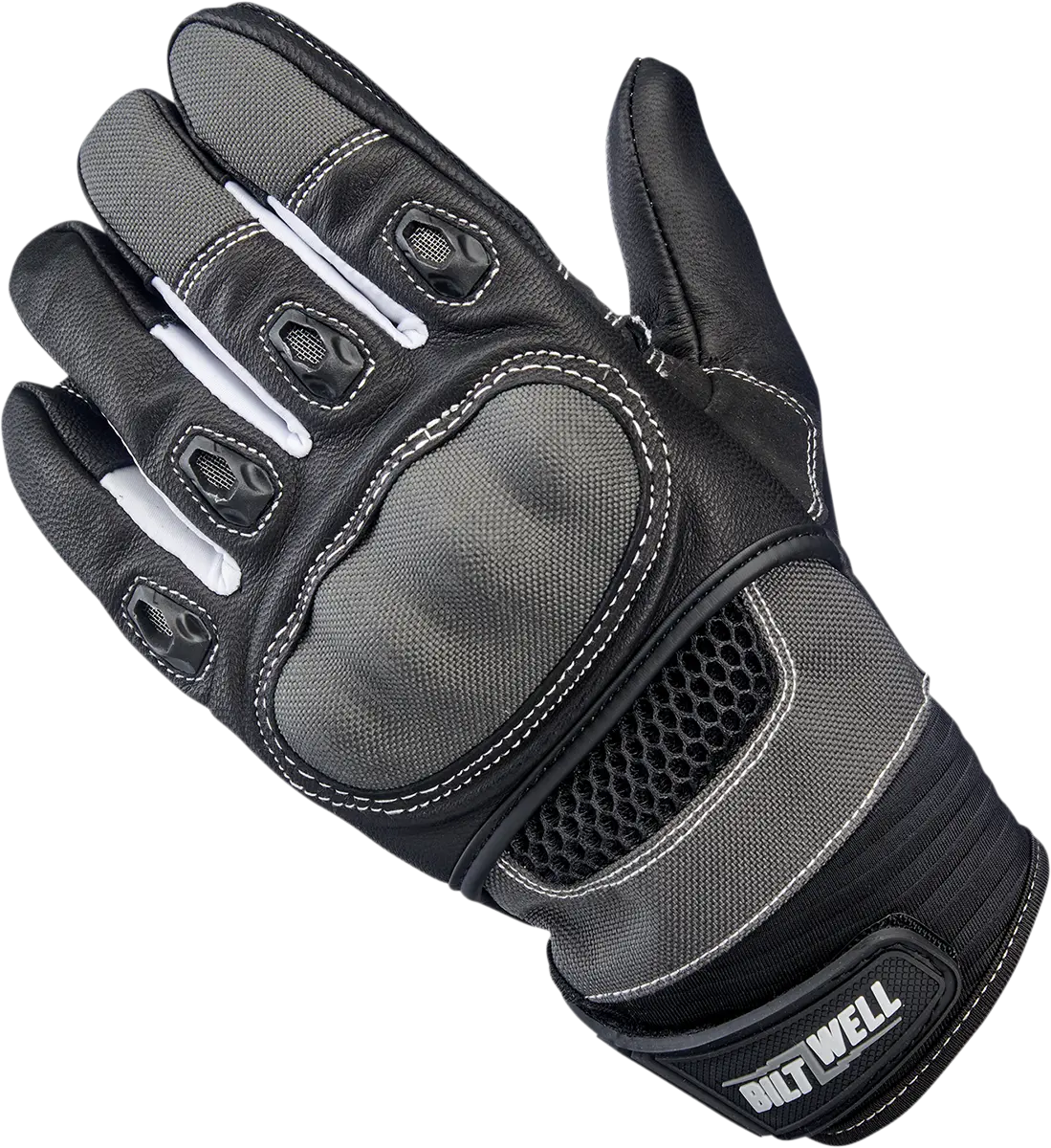Biltwell Bridgeport Gloves - Gray 6