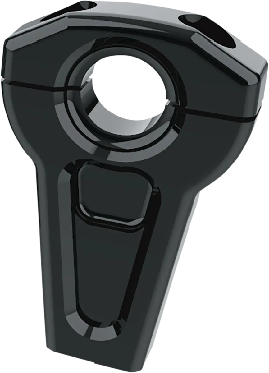 Slyfox Handlebar Riser Kit - Straight - 1" Clamping - 3-1/2" Rise - Black Tm-Sly18 1