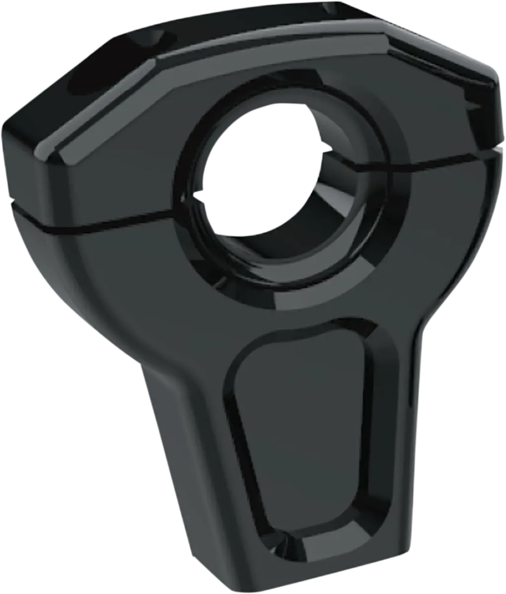 Slyfox Handlebar Riser Kit - Straight - 1" Clamping - 2-1/2" Rise - Black Tm-Sly16 2