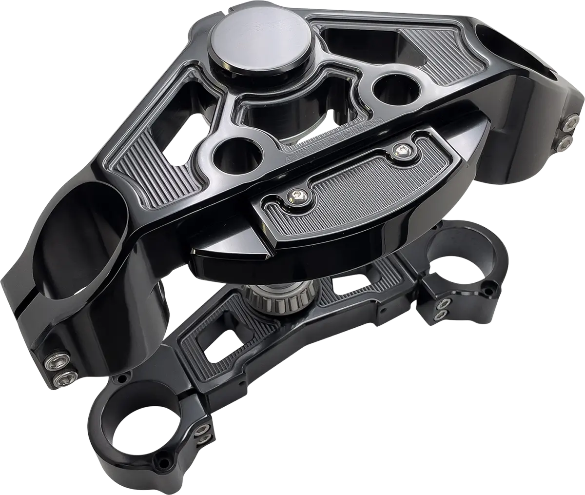 Arlen Ness Triple Tree - Black - + 2" 130-007 1