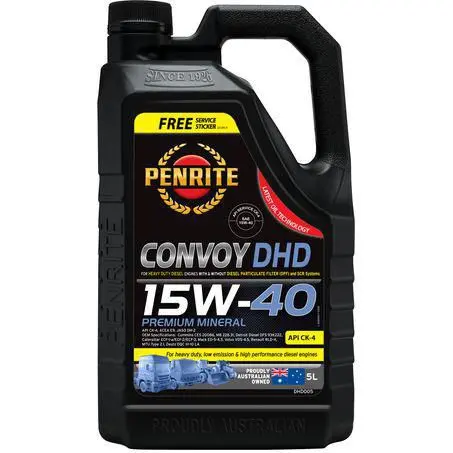 Penrite Convoy Dhd 15W-40 5L Engine Oil - Dhd005 1