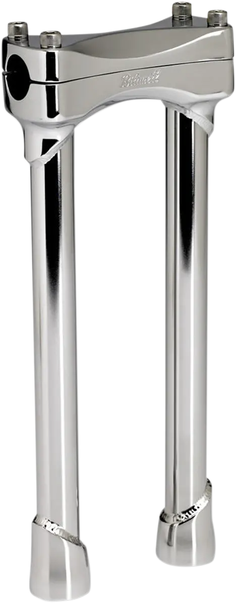 Biltwell Murdock Handlebar Risers - Chrome 1