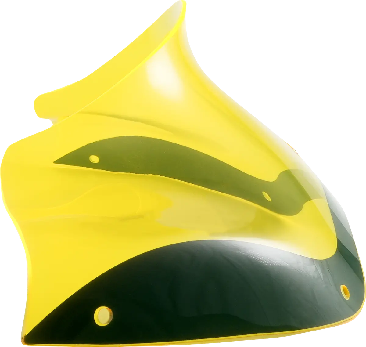 Klock Werks Kolor Flare* Windshield - 8" - Yellow Ice - Fltr Kww-01-0624 1