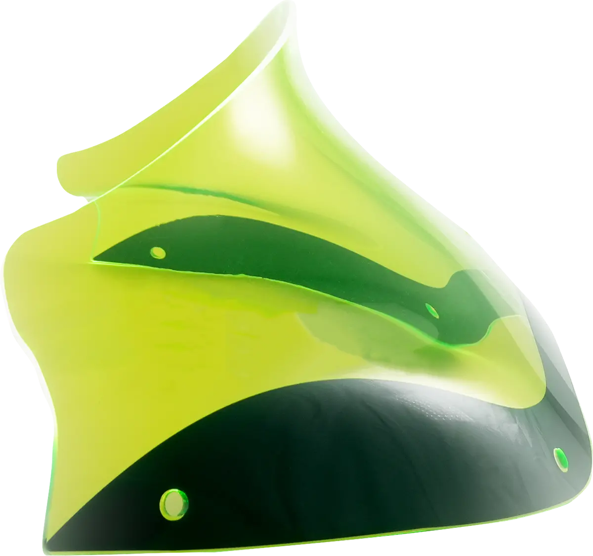 Klock Werks Kolor Flare* Windshield - 8" - Green Ice - Fltr Kww-01-0626 1