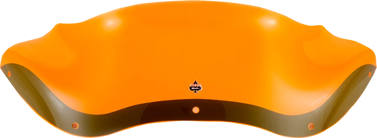 Klock Werks Kolor Flare* Windshield - 8" - Orange Ice - Fltr Kww-01-0623 2