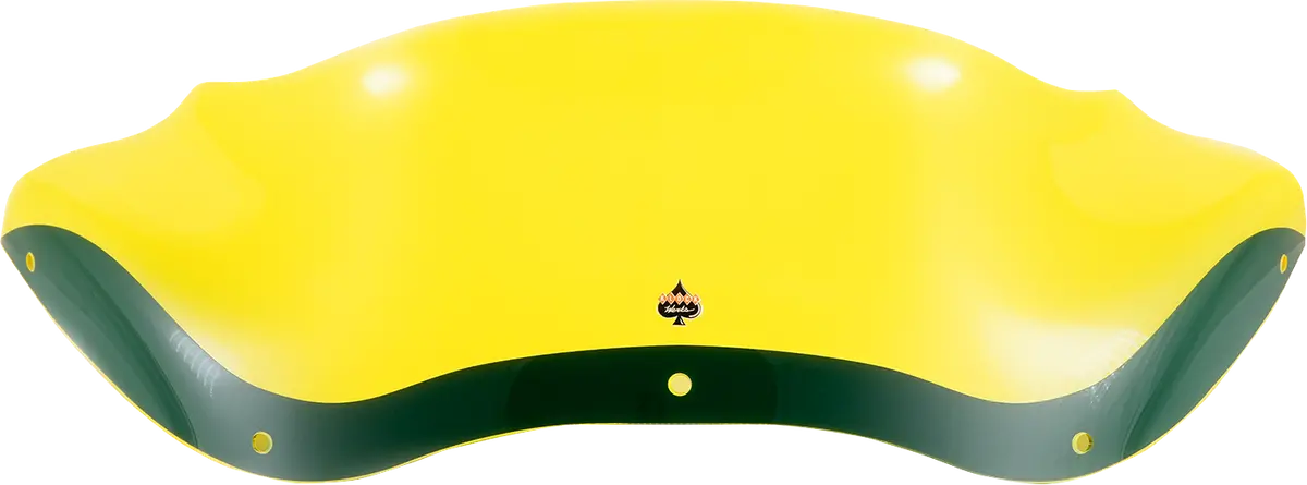 Klock Werks Kolor Flare* Windshield - 8" - Yellow Ice - Fltr Kww-01-0624 2