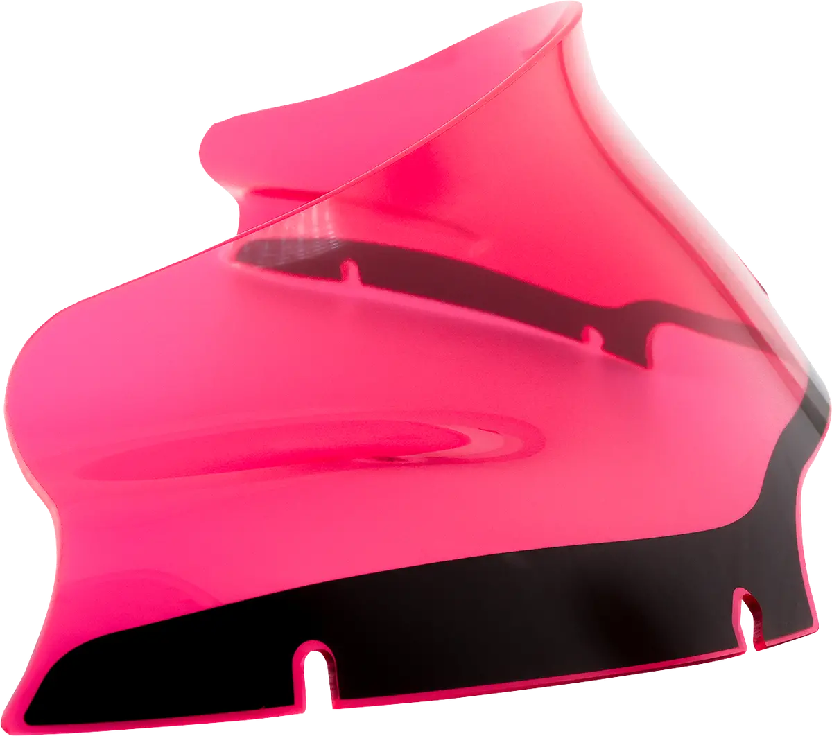 Klock Werks Kolor Flare* Windshield - 6" - Pink Ice - Fltr Kww-01-0630 1